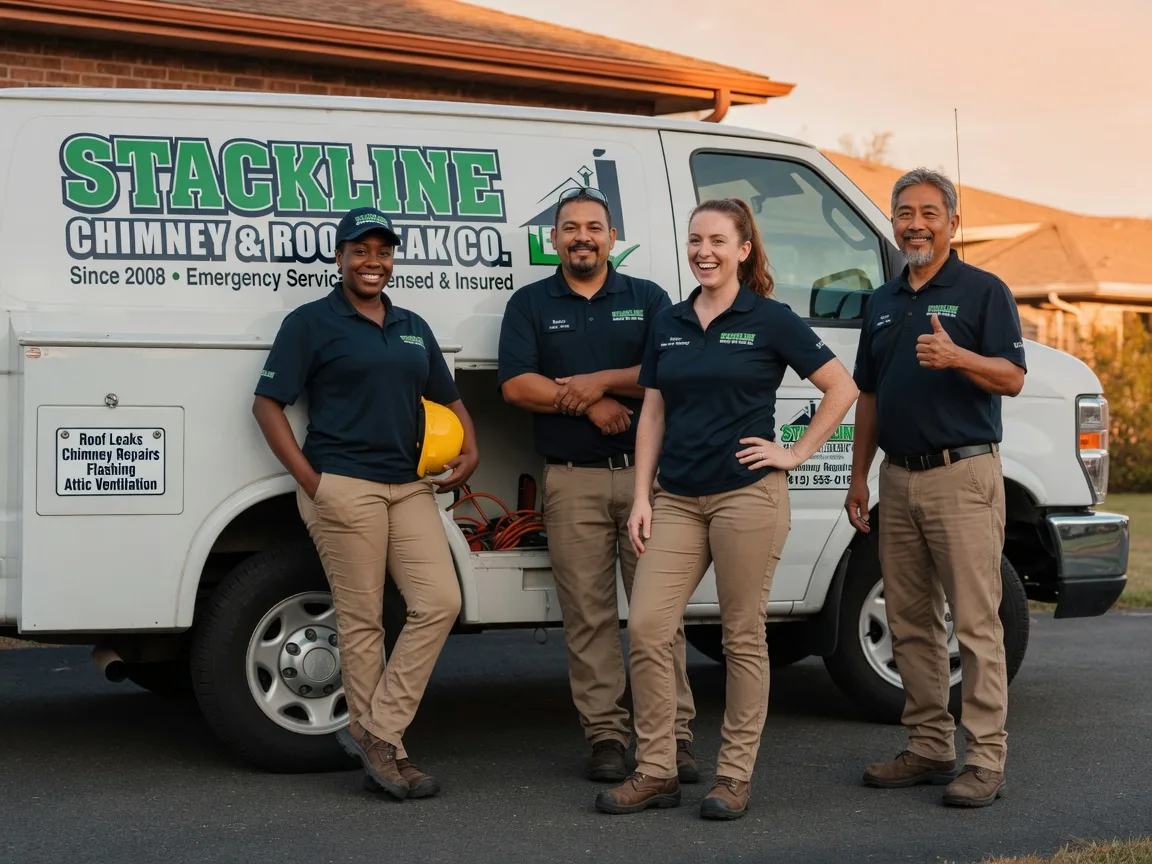 Chimney flashing repair company in Tustin, CA